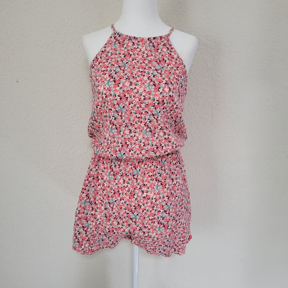 Pants - Floral Romper